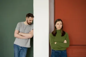 Couple en instance de divorce